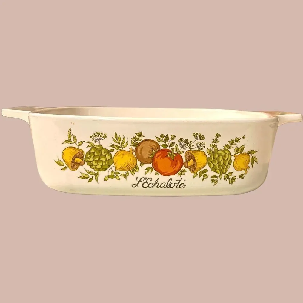 Vintage Spice O Life Corning Ware 1 Quart Casserole Dish
